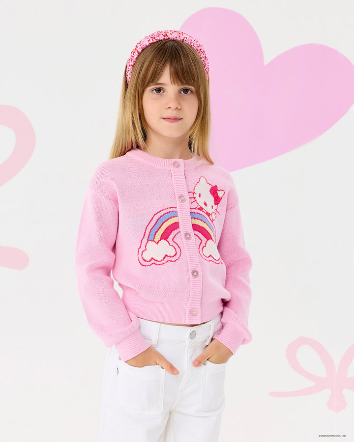 HELLO KITTY RAINBOW CARDIGAN