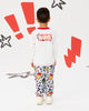 MARVEL DON'T SWEAT IT LONG SLEEVE TRACKIE SET
