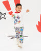 MARVEL DON'T SWEAT IT LONG SLEEVE TRACKIE SET