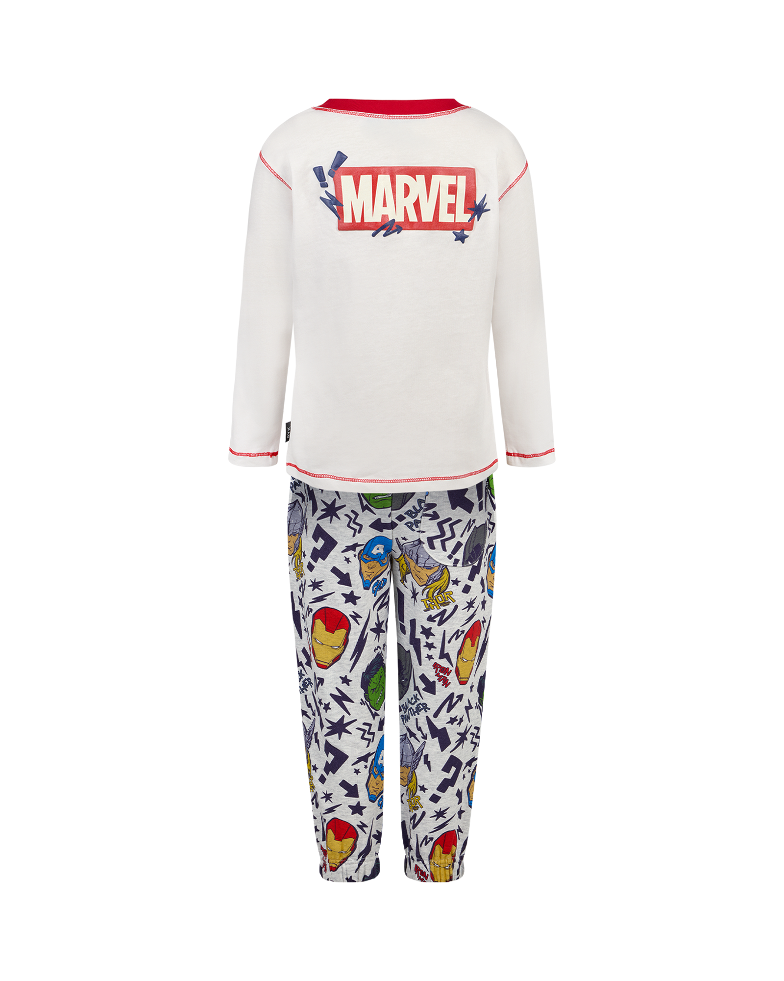 MARVEL DON'T SWEAT IT LONG SLEEVE TRACKIE SET
