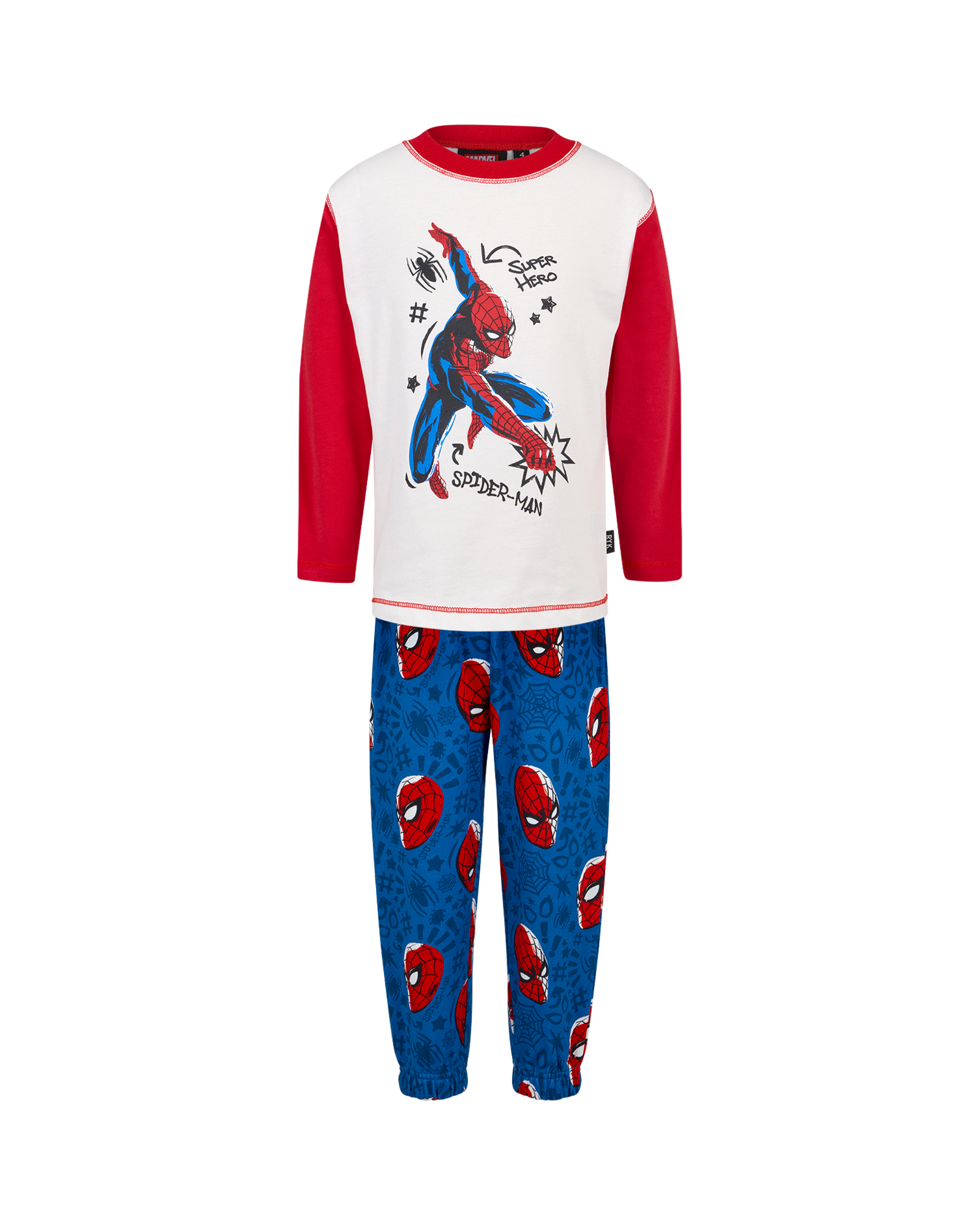 SPIDER-MAN SUPER HERO LONG SLEEVE TRACKIE SET