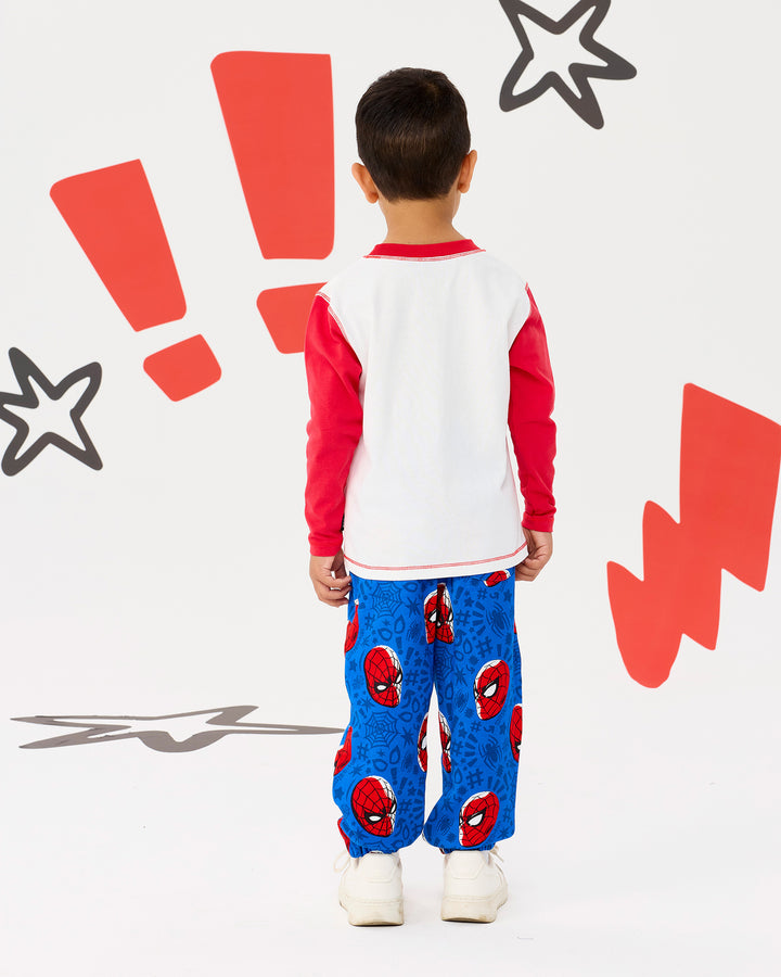 SPIDER-MAN SUPER HERO LONG SLEEVE TRACKIE SET