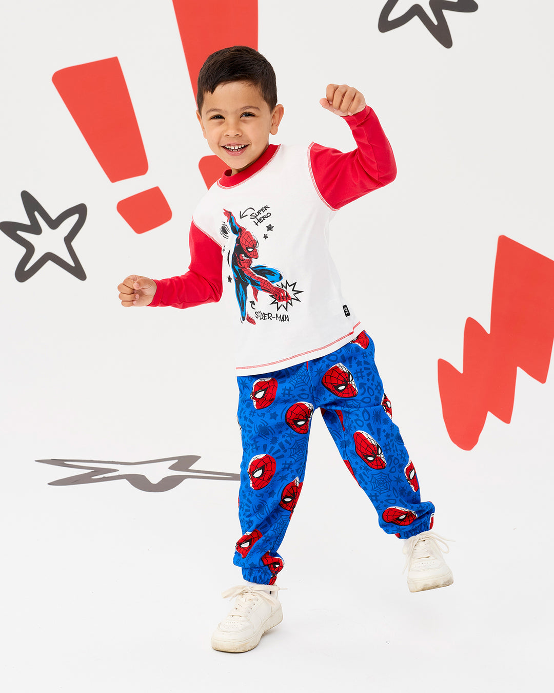 SPIDER-MAN SUPER HERO LONG SLEEVE TRACKIE SET | Rock Your Baby