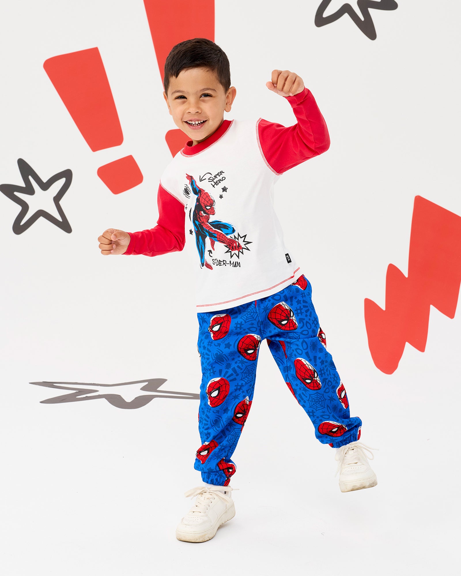 SPIDER-MAN SUPER HERO LONG SLEEVE TRACKIE SET | Rock Your Baby