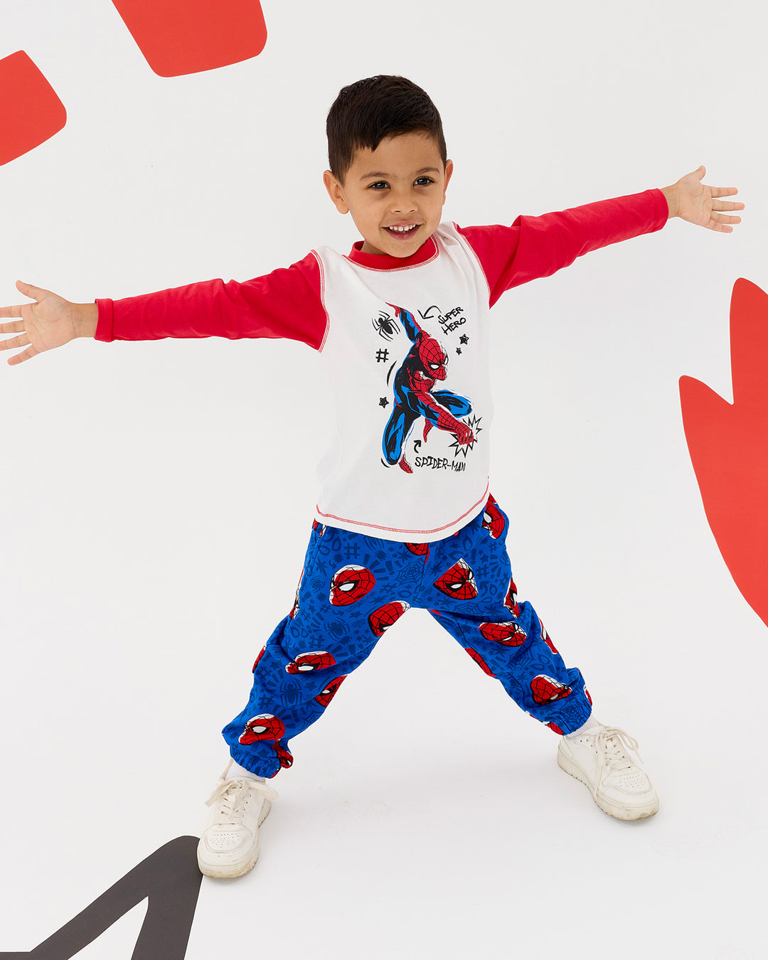 SPIDER-MAN SUPER HERO LONG SLEEVE TRACKIE SET