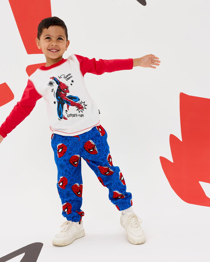 SPIDER-MAN SUPER HERO LONG SLEEVE TRACKIE SET