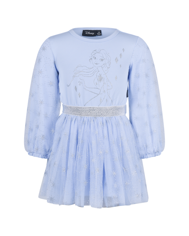 FROZEN ELSA GLITTER DRESS SET