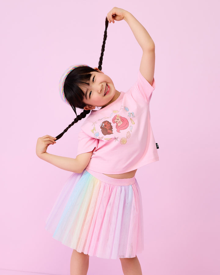 DISNEY PRINCESS SET IN BABY PINK