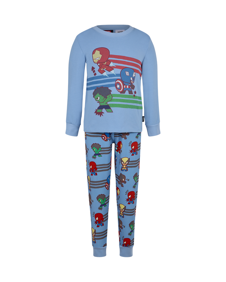 MARVEL GO! LONG SLEEVE PJ SET