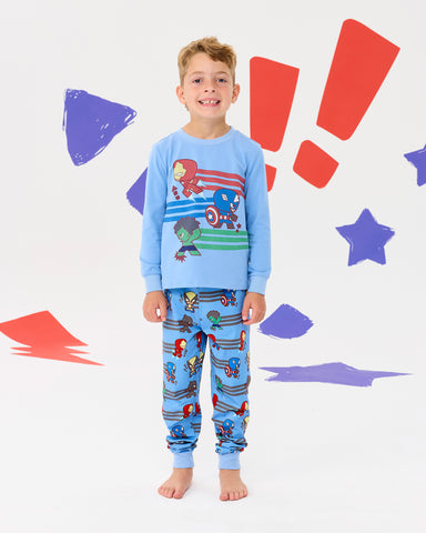 MARVEL GO! LONG SLEEVE PJ SET