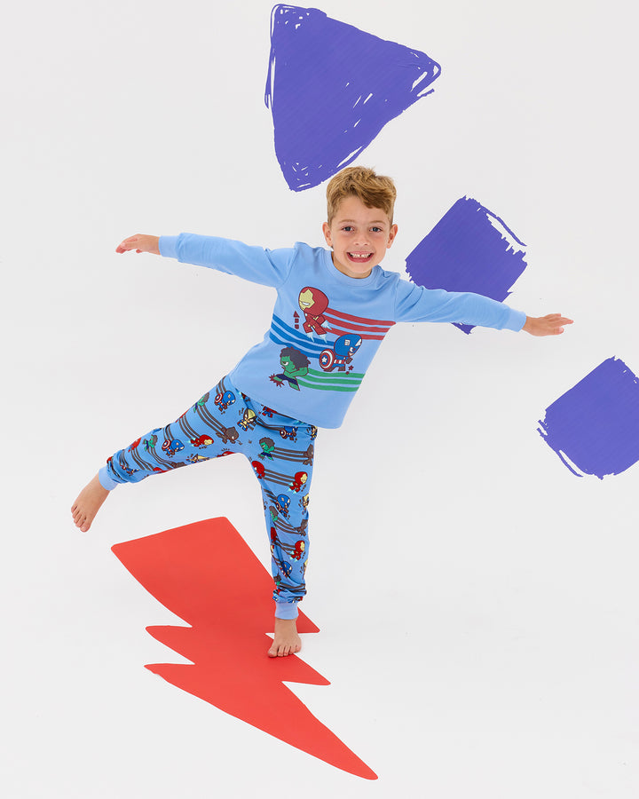 MARVEL GO! LONG SLEEVE PJ SET