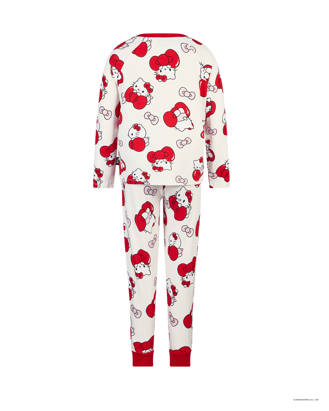 HELLO KITTY QUIRKY LONG SLEEVE RAGLAN PJ SET