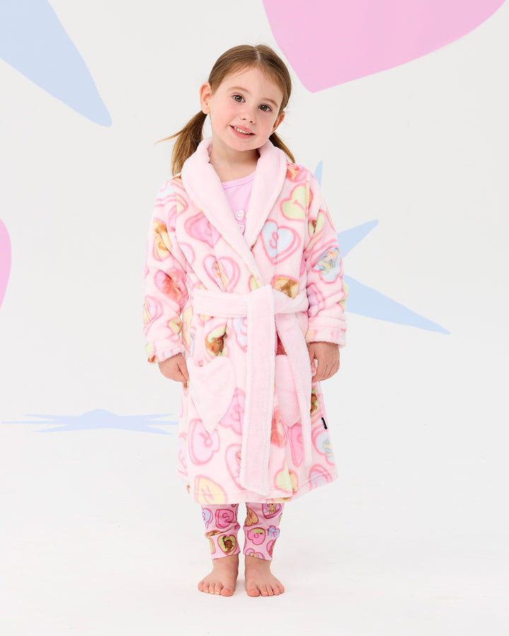 DISNEY PRINCESS CANDY HEARTS ROBE