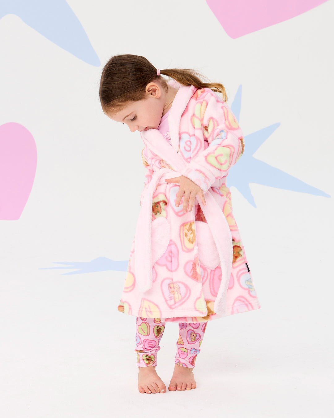 DISNEY PRINCESS CANDY HEARTS ROBE