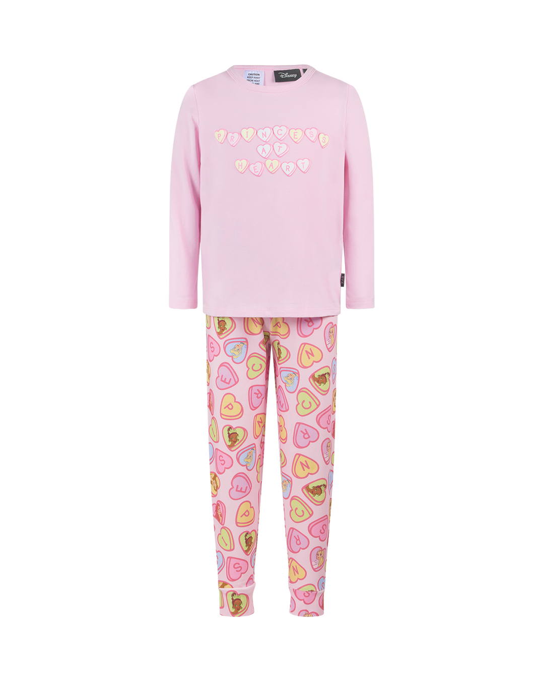 DISNEY PRINCESS PRINCESS AT HEART LONG SLEEVE PJ SET