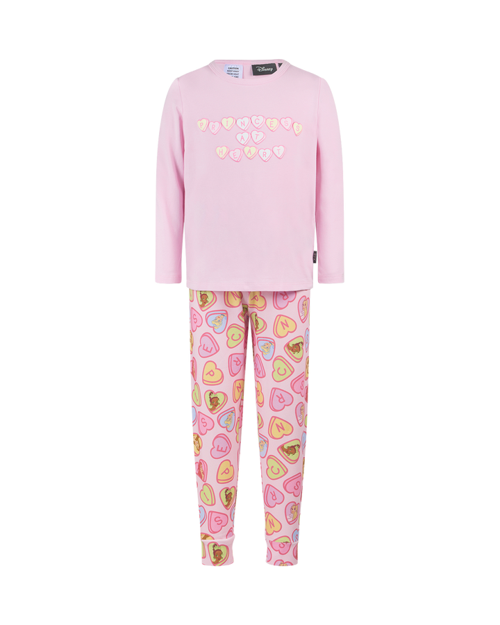 DISNEY PRINCESS PRINCESS AT HEART LONG SLEEVE PJ SET