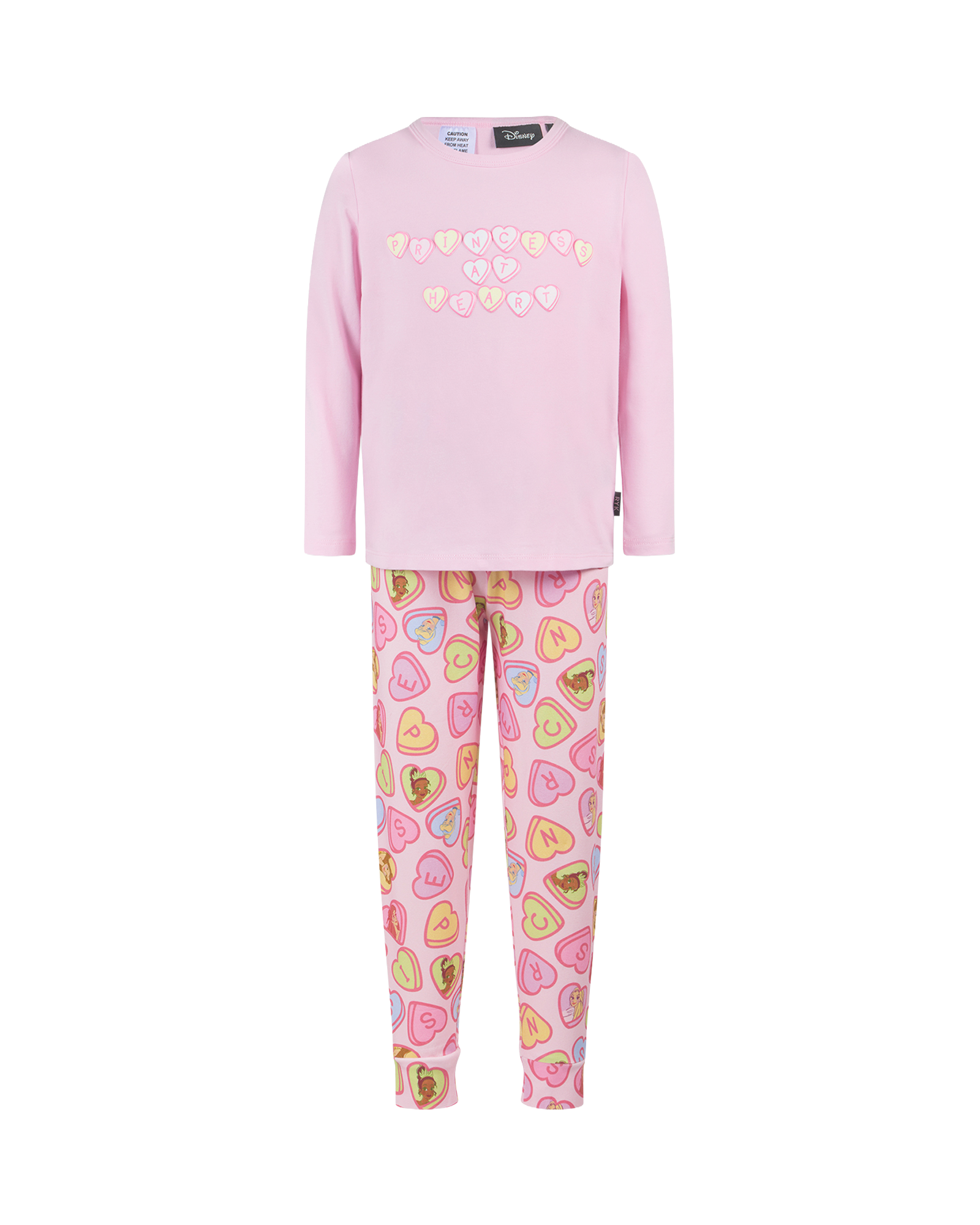 DISNEY PRINCESS PRINCESS AT HEART LONG SLEEVE PJ SET