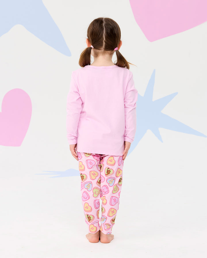 DISNEY PRINCESS PRINCESS AT HEART LONG SLEEVE PJ SET