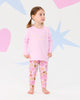 DISNEY PRINCESS PRINCESS AT HEART LONG SLEEVE PJ SET