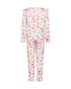 DISNEY PRINCESS FLORAL HEARTS LONG SLEEVE RIB PJ SET