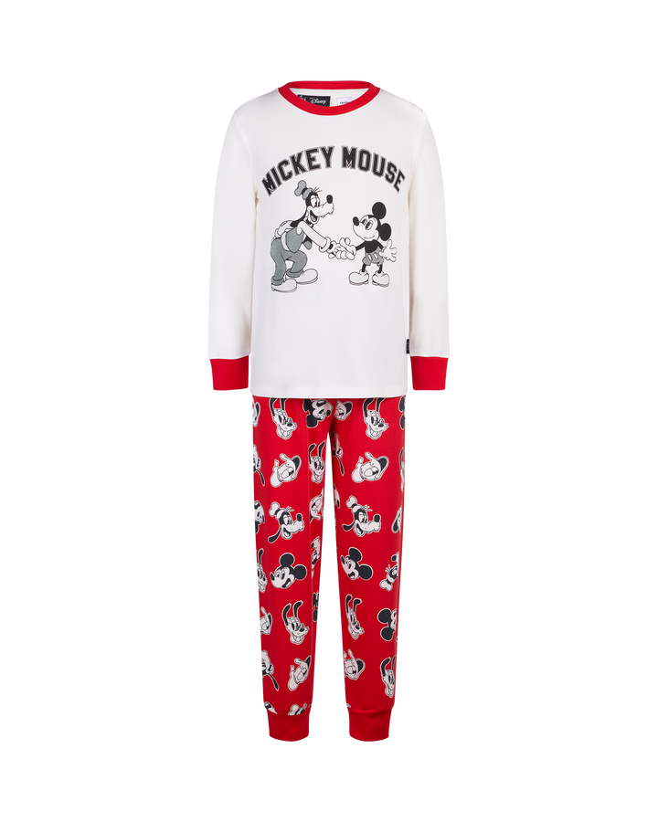 MICKEY MOUSE FUNNY US LONG SLEEVE PJ SET