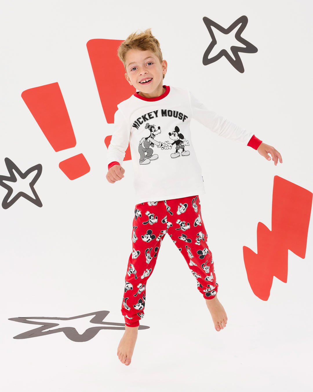 MICKEY MOUSE FUNNY US LONG SLEEVE PJ SET | Rock Your Baby