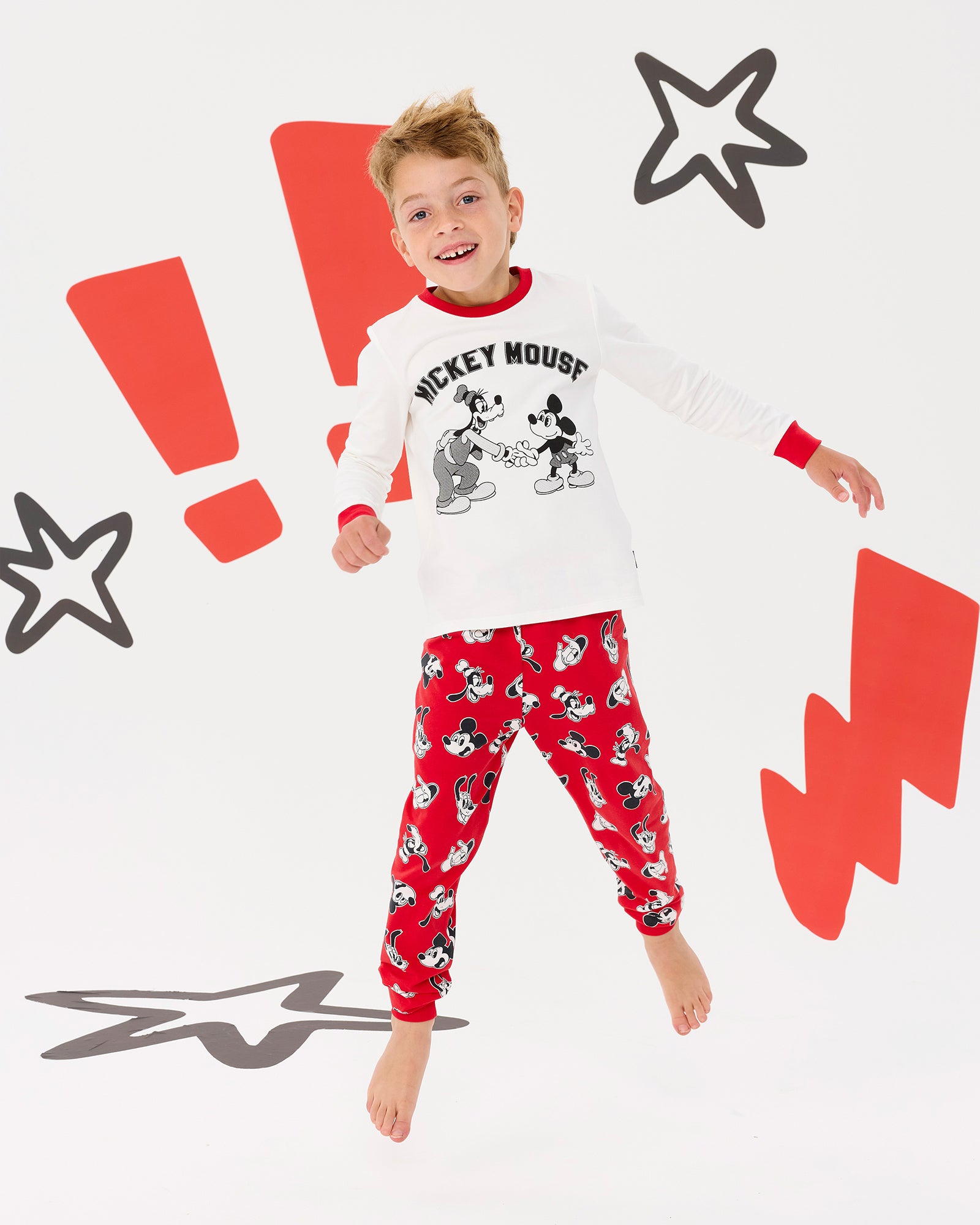 MICKEY MOUSE FUNNY US LONG SLEEVE PJ SET | Rock Your Baby