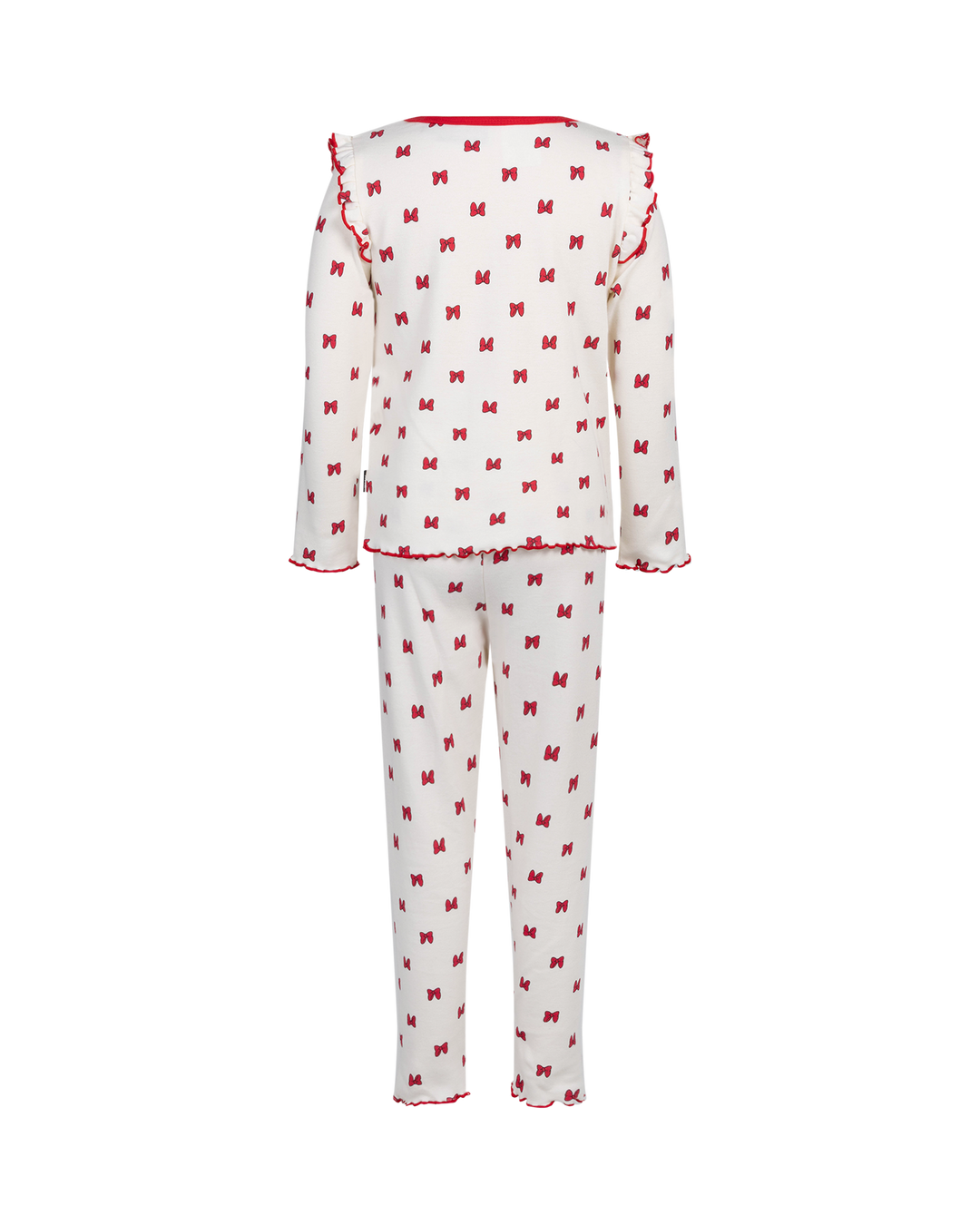 MINNIE MOUSE MINNIE BOW LONG SLEEVE RIB PJ SET