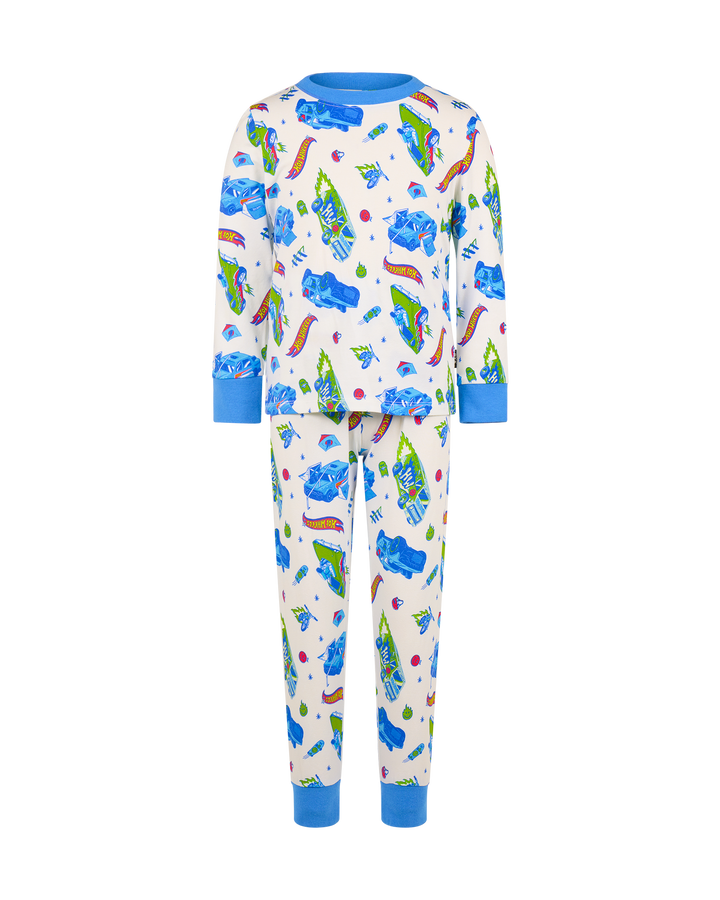 HOT WHEELS PUSH YOUR LIMITS LONG SLEEVE PJ SET