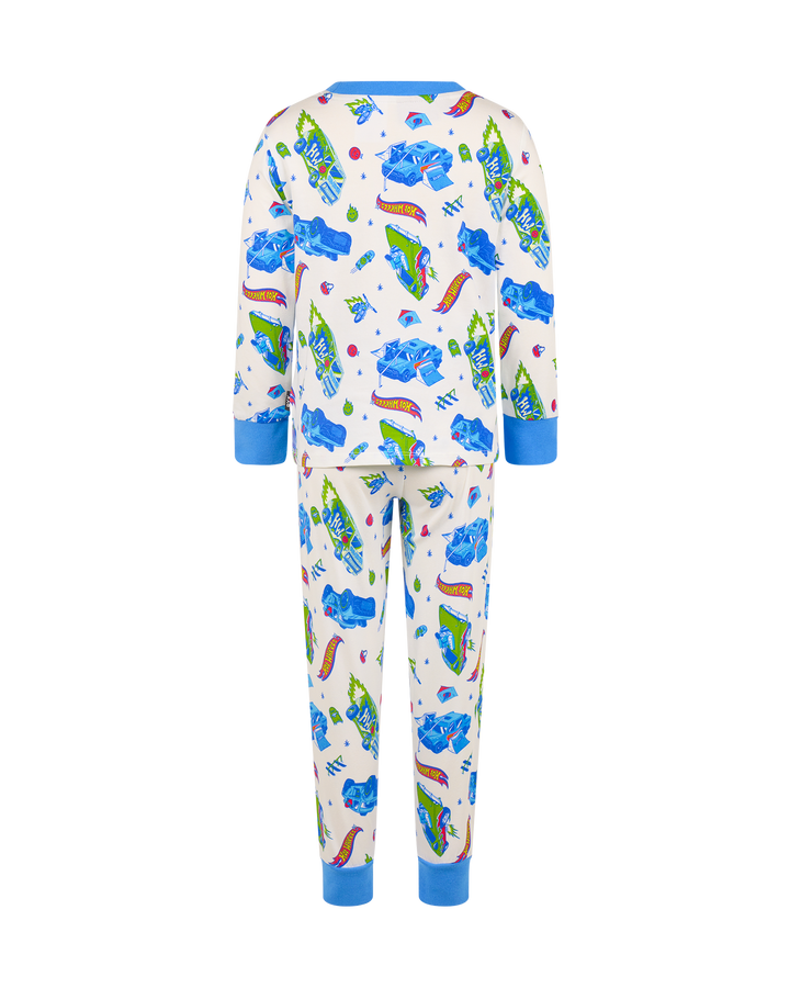 HOT WHEELS PUSH YOUR LIMITS LONG SLEEVE PJ SET