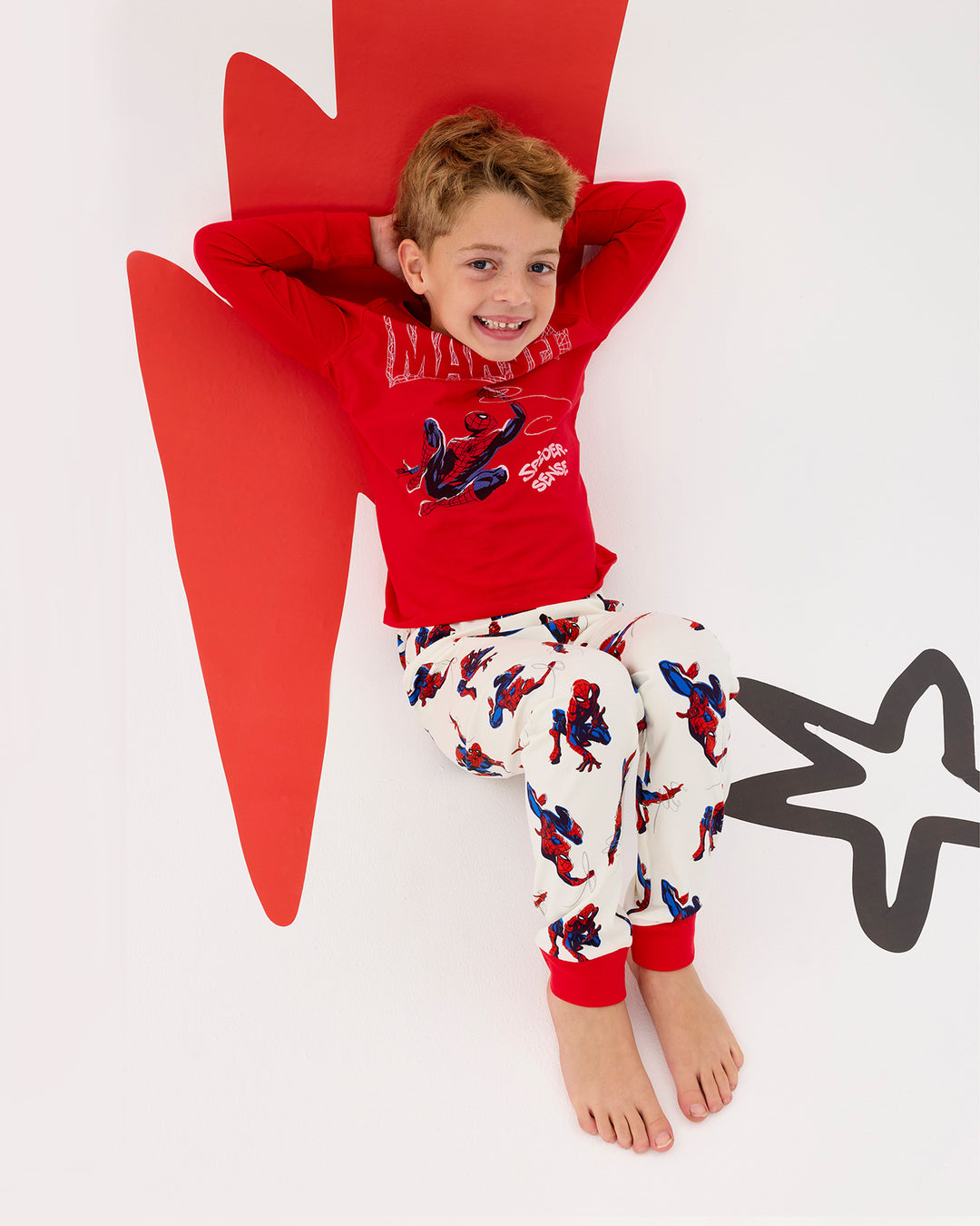 SPIDER-MAN ACTION LONG SLEEVE PJ SET
