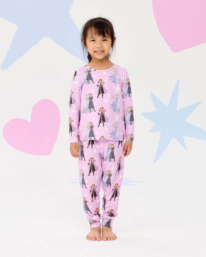 FROZEN SISTERS LONG SLEEVE PJ SET | Rock Your Baby