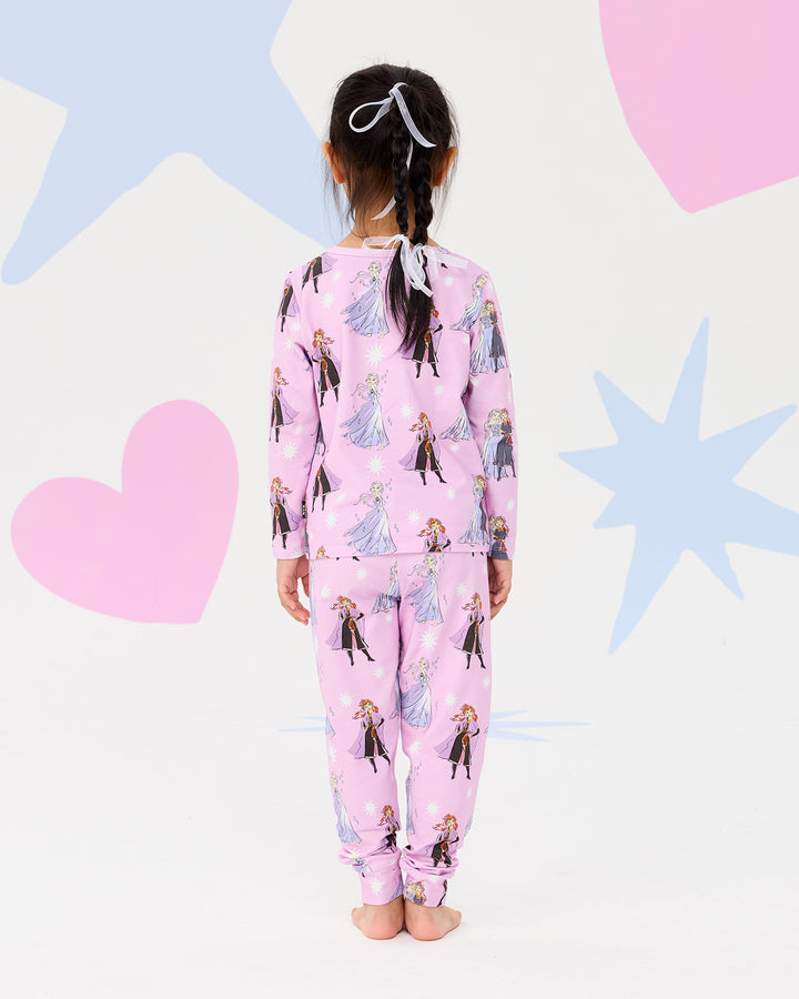 FROZEN SISTERS LONG SLEEVE PJ SET