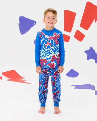 SPIDER-MAN FOREVER LONG SLEEVE PJ SET