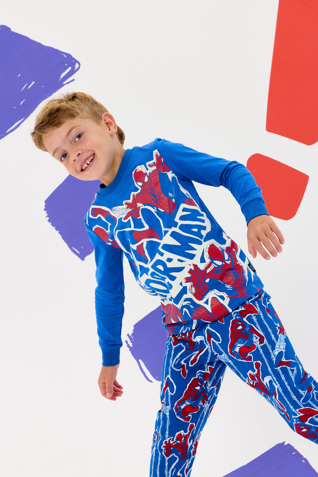 SPIDER-MAN FOREVER LONG SLEEVE PJ SET