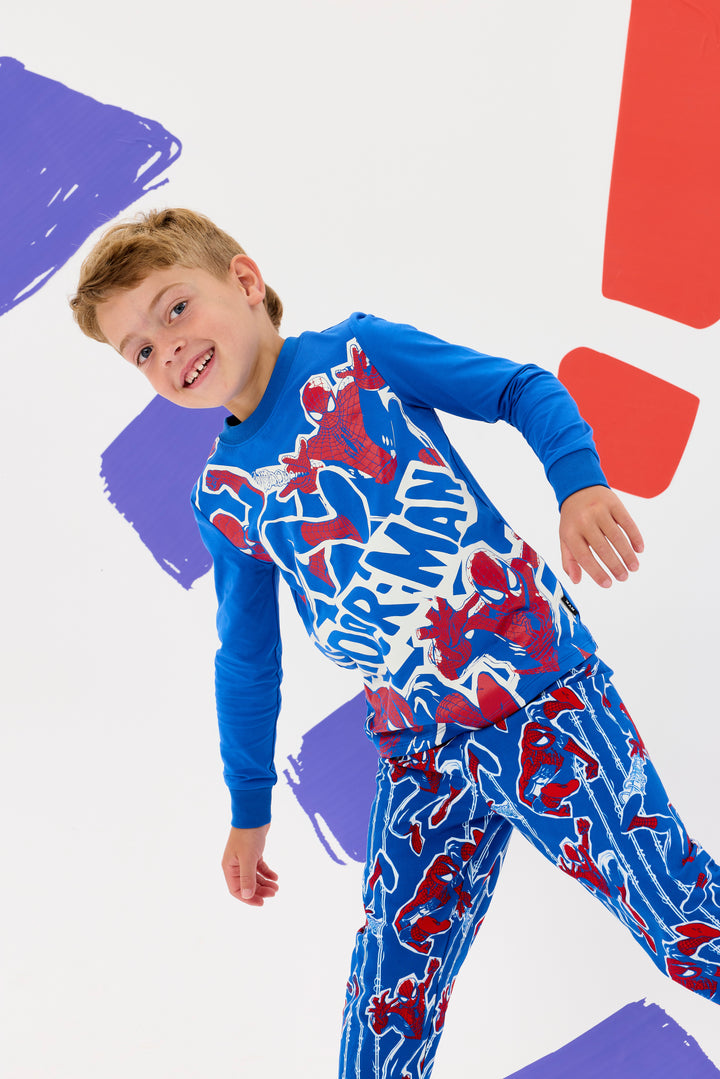 SPIDER-MAN FOREVER LONG SLEEVE PJ SET