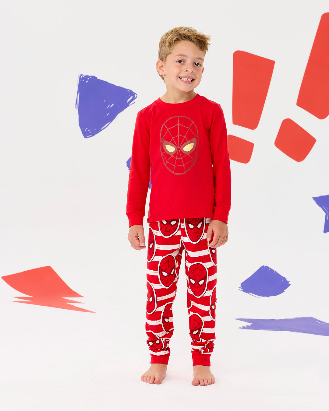 SPIDER-MAN THWIP LONG SLEEVE  PJ SET | Rock Your Baby