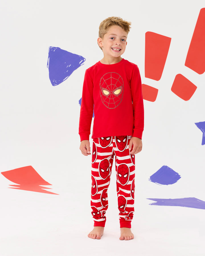 SPIDER-MAN THWIP LONG SLEEVE  PJ SET | Rock Your Baby