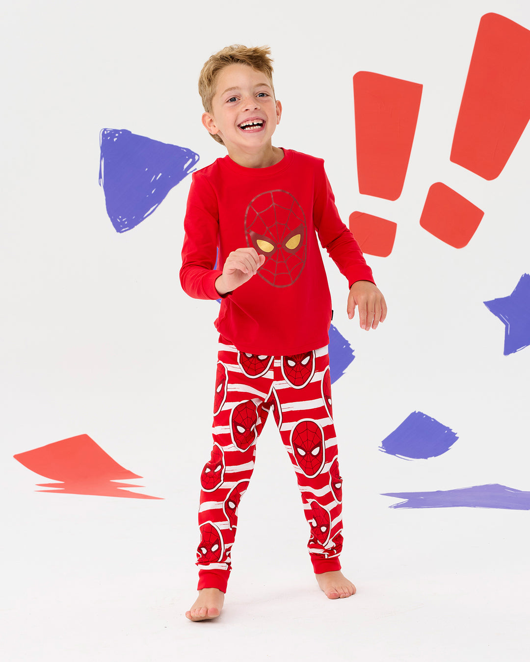 SPIDER-MAN THWIP LONG SLEEVE  PJ SET