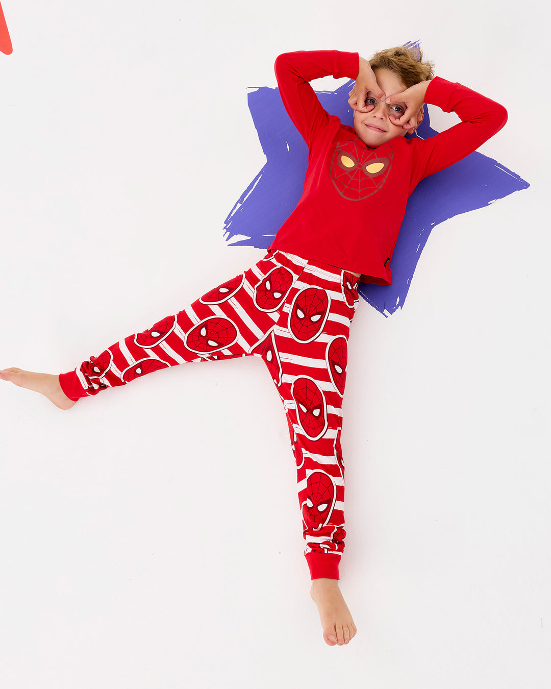 SPIDER-MAN THWIP LONG SLEEVE  PJ SET