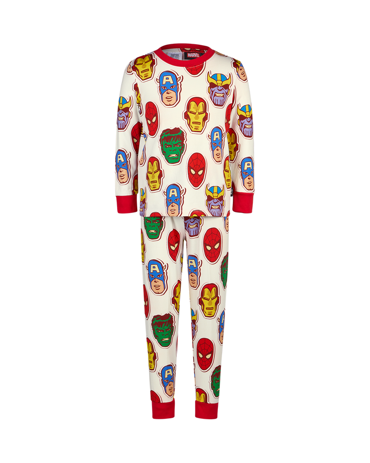 MARVEL HEROES LONG LEEVE PJ SET