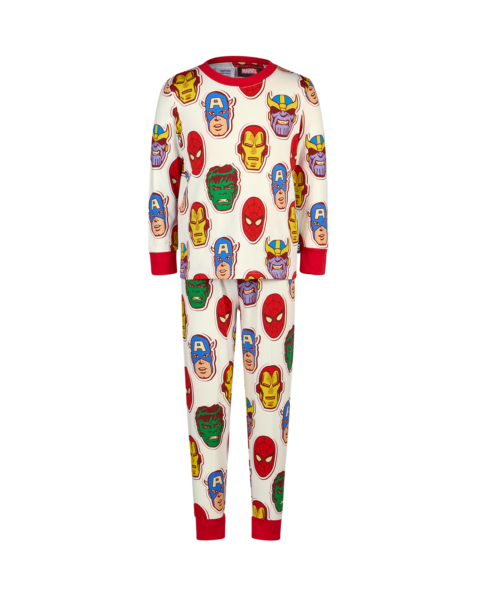 MARVEL HEROES LONG LEEVE PJ SET