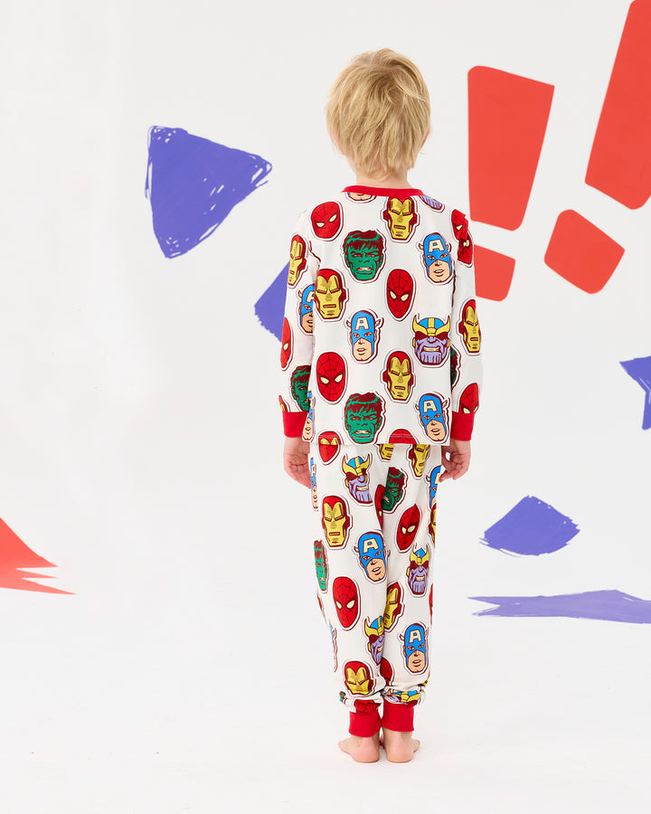 MARVEL HEROES LONG LEEVE PJ SET