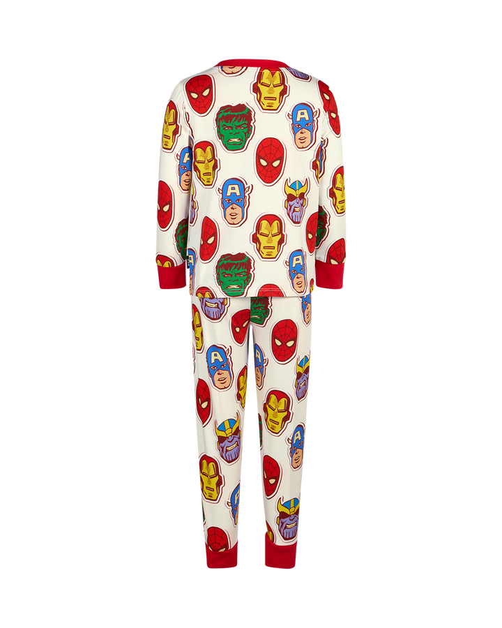 MARVEL HEROES LONG LEEVE PJ SET