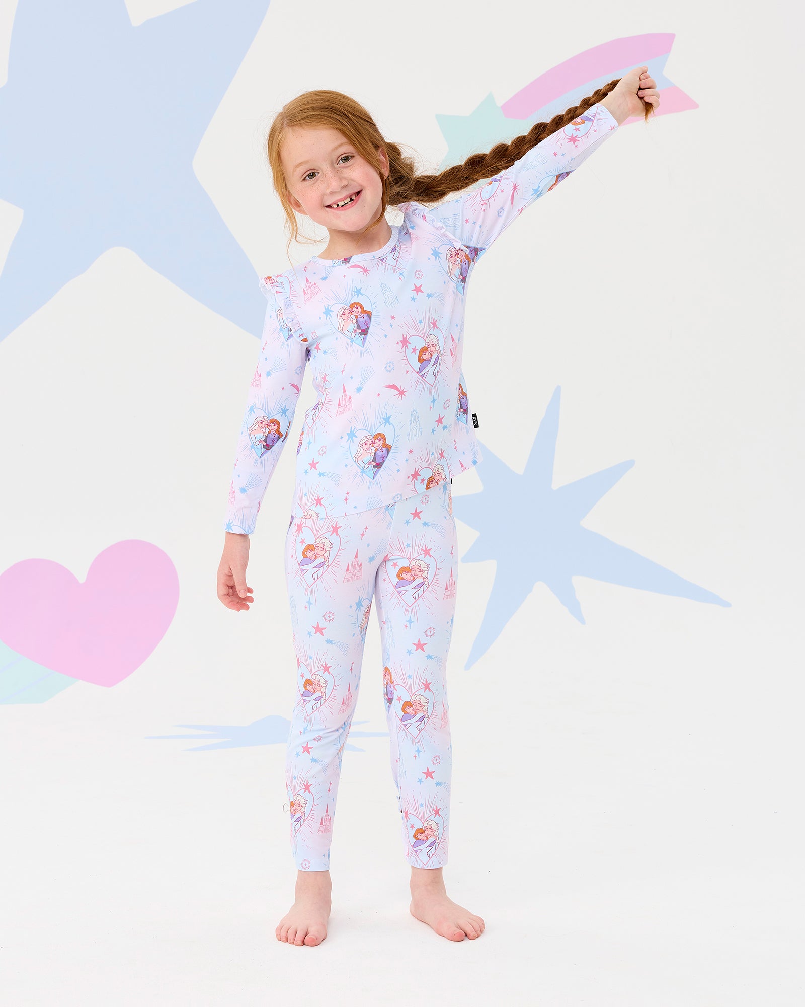 FROZEN WINTER SKY LONG SLEEVE PJ SET
