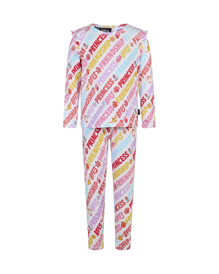 DISNEY PRINCESS BFFS LONG SLEEVE PJ SET