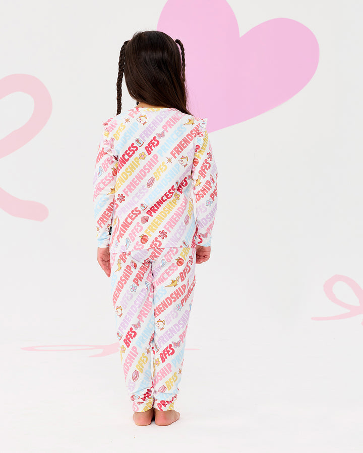 DISNEY PRINCESS BFFS LONG SLEEVE PJ SET