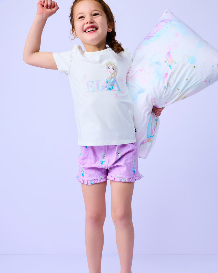 FROZEN PJ SET IN ICE PURPLE