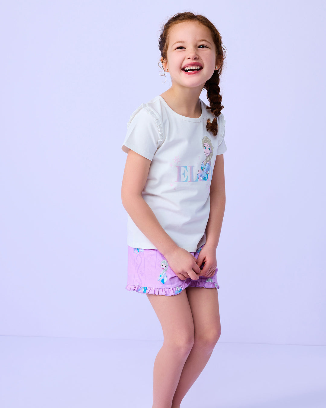 FROZEN PJ SET IN ICE PURPLE