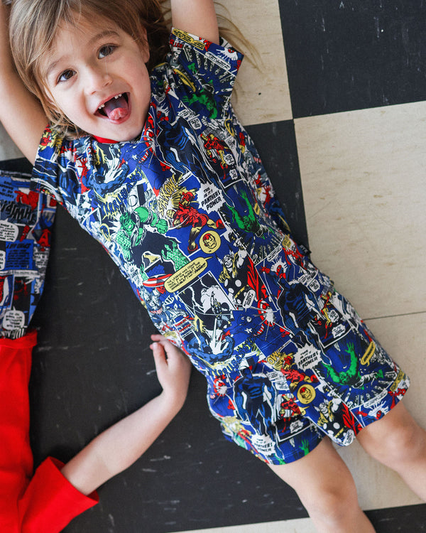 MARVEL SLEEP SET IN NAVY